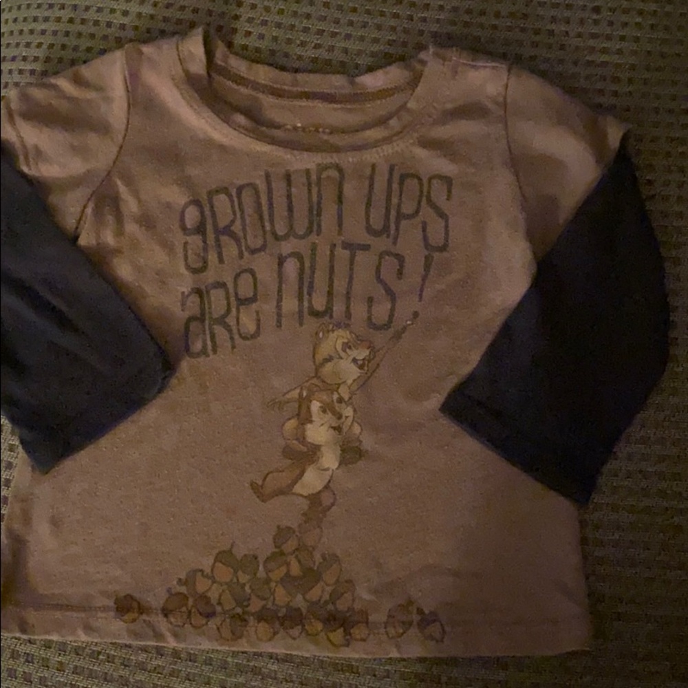 Disney couture baby Grown ups are nuts t-shirt